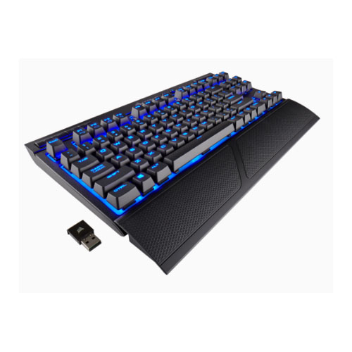 Corsair Gaming™ K63 Wireless Backlit Blue LED, Cherry MX Red, Mechanical Gaming Keyboard -
