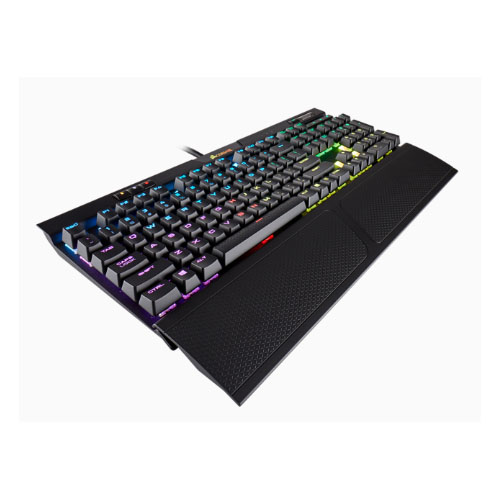 Corsair K70 MK.2 RGB Gaming™ Cherry MX Red, Backlit RGB LED, Aluminium Frame Mechanical Keyboard