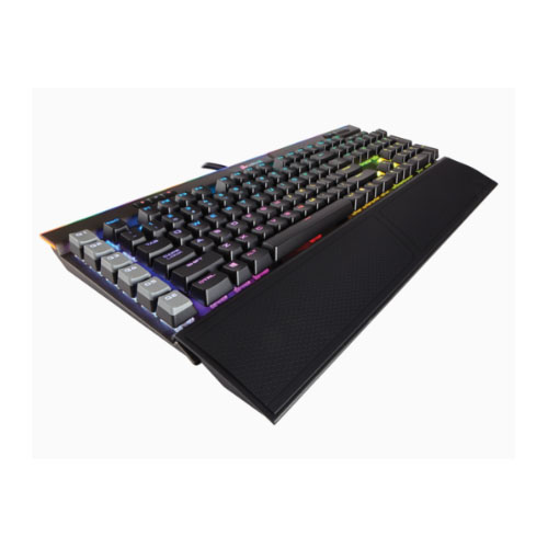 Corsair K95 RGB PLATINUM Cherry MX SPEED, Gunmetal Silver Trim, 18 G keys and RGB color, Mechanical Gaming Keyboard