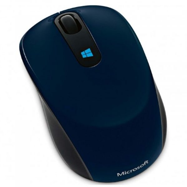 Microsoft Wireless Sculpt Mobile USB Optical Mouse - Blue