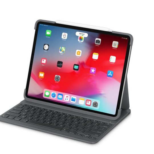 Logitech Slim Folio Case Cover with Bluetooth Keyboard for iPad 9.7" 2017 5th 6th Gen