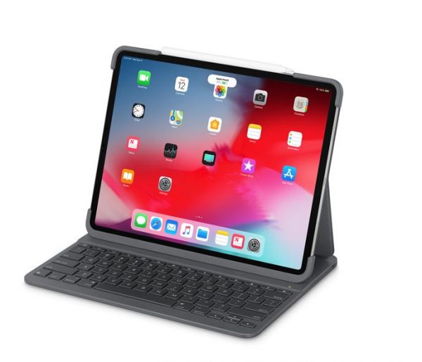 Logitech Slim Folio Case Cover with Bluetooth Keyboard for iPad 9.7" 2017 5th 6th Gen