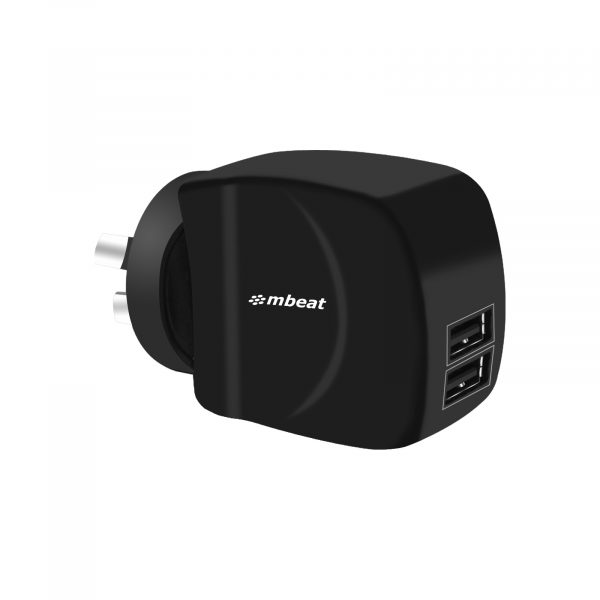 mbeat® Gorilla Power Duo 3.4A Dual USB Ports Smart Charger