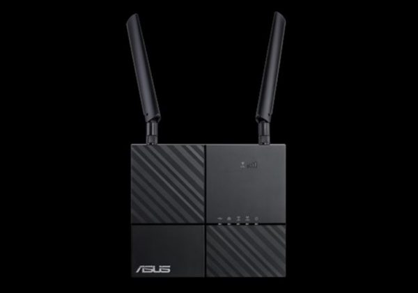 ASUS 4G-AC53U AC750 Dual-Band LTE Wi-Fi Modem Router, features 4G LTE Category 6 technology with SIM card slot