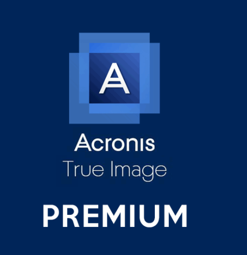 Acronis True Image Premium 1 Year Subscription 5 Computer +1 TB Cloud Storage